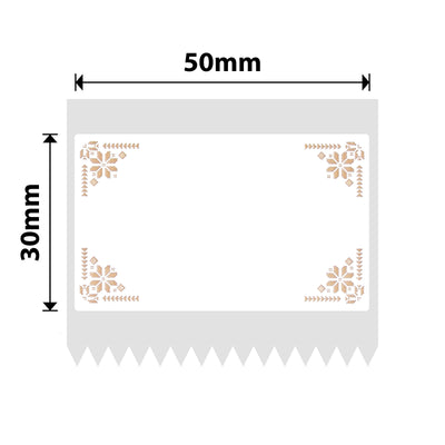NB670 - NIIMBOT - B1 / B21 / B3S / B4 - 50X30MM - 230 BORDER LABELS