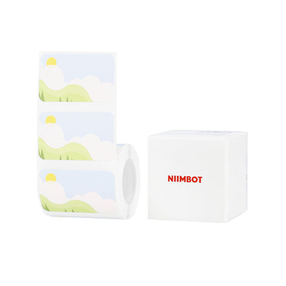 NB672 - NIIMBOT - B1 / B21 / B3S / B4 - T50X30 - 230 LABELS - SPRING SCENE