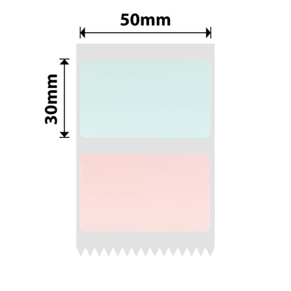 NB673 - NIIMBOT - B1 / B21 / B3S / B4 - T50X30 - 230 LABELS - FLOWER SHADOW