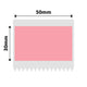 NB677 - NIIMBOT - B1 / B21 / B3S / B4 - T50X30 - 230 LABELS - LIGHT PINK