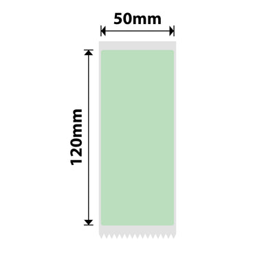 NB681 - NIIMBOT - B1 / B21 / B3S / B4 - 50X120MM - 65 LIGHT GREEN LABELS