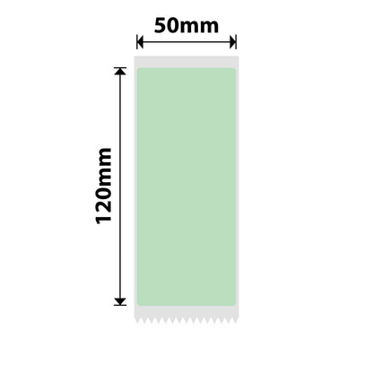 NB681 - NIIMBOT - B1 / B21 / B3S / B4 - T50X120 - 65 LABELS - LIGHT GREEN LABEL