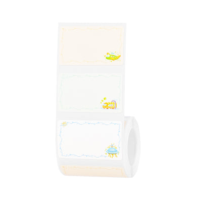 NB682 - NIIMBOT - B1 / B21 / B3S / B4 - 50X30MM - 230 TRAVEL THE WORLD LABELS