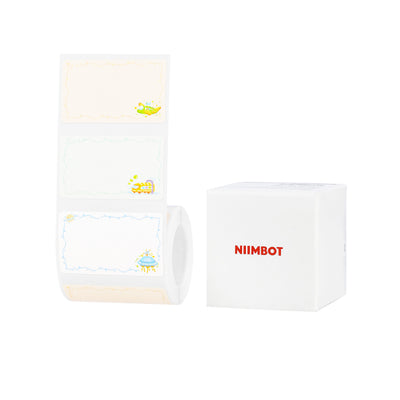 NB682 - NIIMBOT - B1 / B21 / B3S / B4 - 50X30MM - 230 TRAVEL THE WORLD LABELS