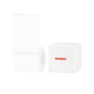 NB683 - NIIMBOT - B1 / B21 / B3S / B4 - 50X70MM - 105 WHITE STRONG ADHESIVE LABELS