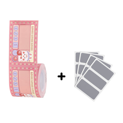 NB694 - NIIMBOT - B1 / B21 / B3S / B4 - 40X60MM - 115 SHAKER SCRATCH CARDS LABELS