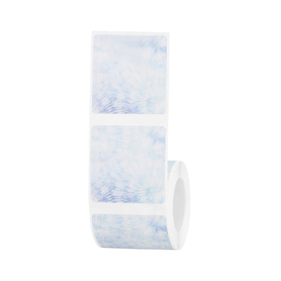 NB698 - NIIMBOT - B1 / B21 / B3S / B4 - 40X40MM - 180 BLUE LETTER BLUE TONE NOTEBOOK LABELS