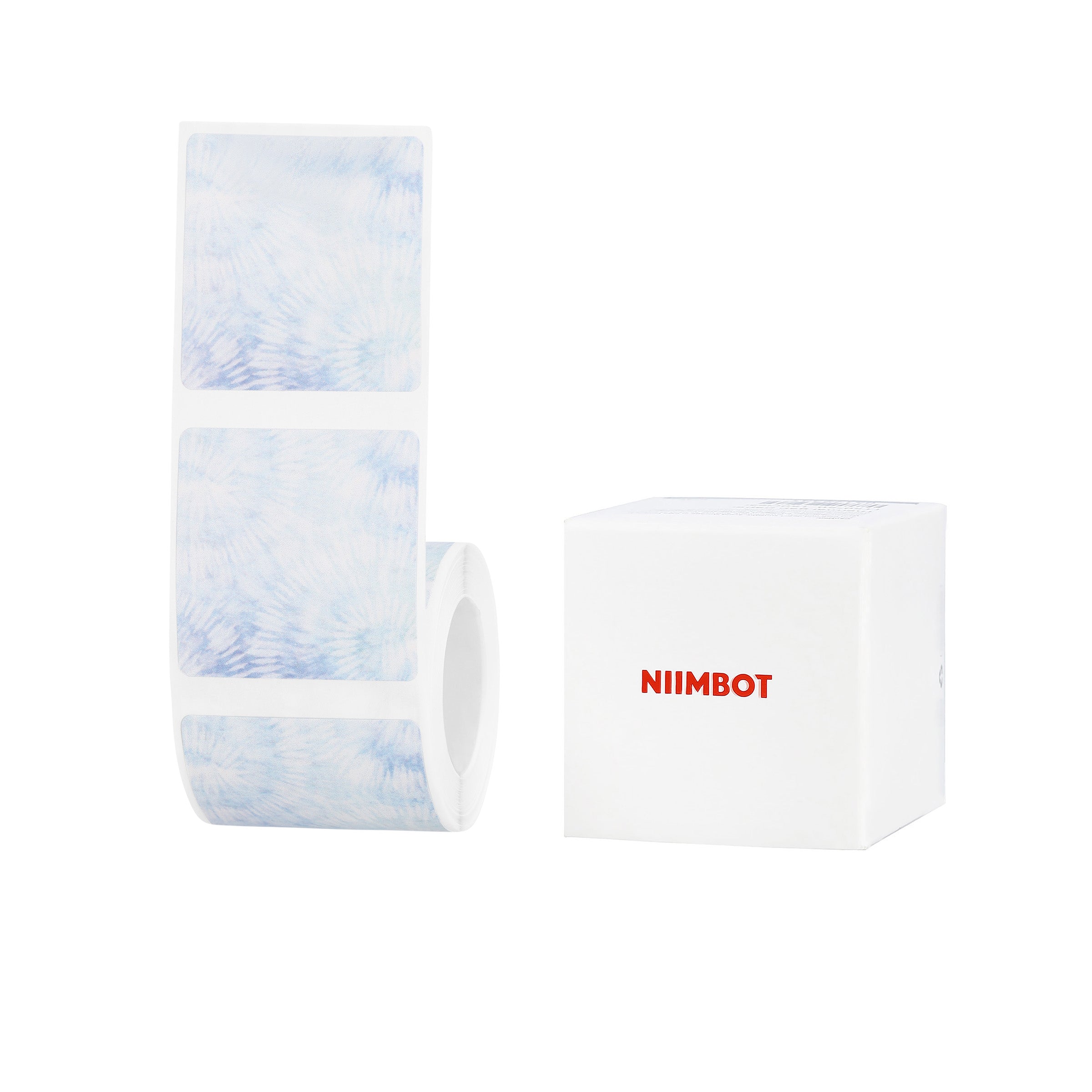 NB698 - NIIMBOT - T40*40MM - 180 LABELS - BLUE LETTER BLUE TONE NOTEBOOK