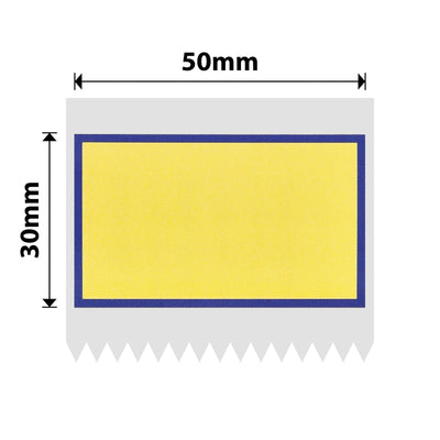 NB700 - NIIMBOT - B1 / B21 / B3S / B4 - 50X30MM - 230 BLUE BORDER LABELS