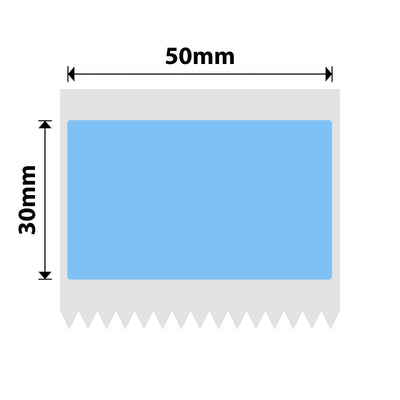 NB703 - NIIMBOT - B1 / B21 / B3S / B4 - 50X30MM - 230 BLUE LABELS