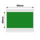 NB707 - NIIMBOT - B1 / B21 / B3S / B4 - 50X30MM - 230 DARK GREEN LABELS