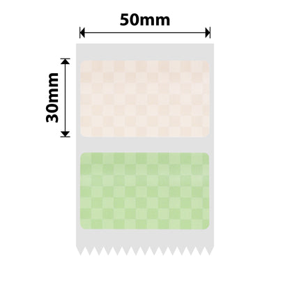 NB709 - NIIMBOT - T50*30MM - 220 LABELS - CHECKERBOARD