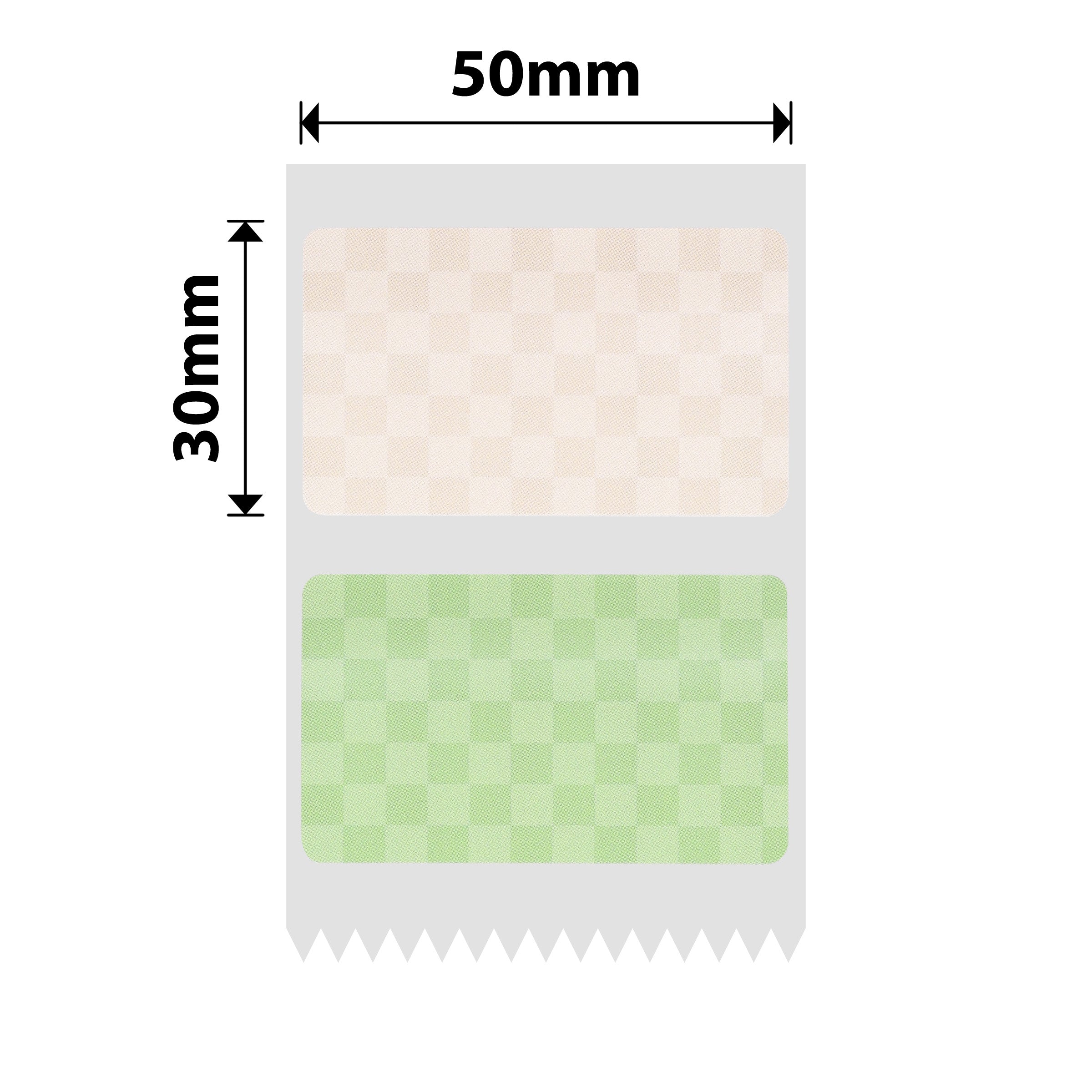 NIIMBOT - B Range - 50x30mm - Checkerboard - 220 Labels