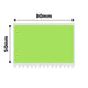 NB713 - NIIMBOT - K3 ONLY - 80X50MM - 600 GREEN LABELS