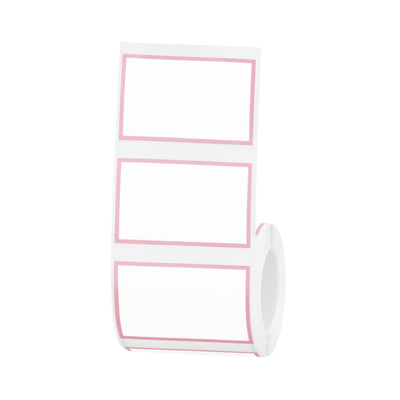 NB715 - NIIMBOT - B1 / B21 / B3S / B4 - 50X30MM - 230 PINK BORDER LABELS