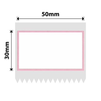 NB715 - NIIMBOT - T50*30MM - 230 LABELS - PINK BORDER