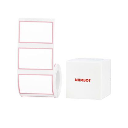 NB715 - NIIMBOT - T50*30MM - 230 LABELS - PINK BORDER