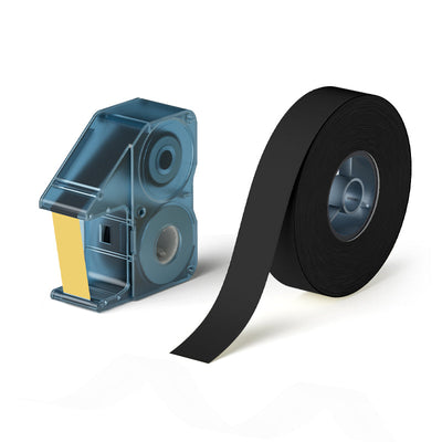 NIIMBOT - N1 Satin Gift Ribbon - 14mm x 5.1m - Gold on Black