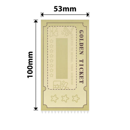 NB724 - NIIMBOT - M2_H / M3 - 53X100MM - 50 SCRATCH CARDS - GOLD