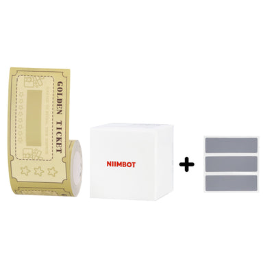 NIIMBOT - M Range - 53x100mm - 50 Gold Scratch Cards