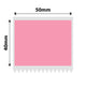 NB725 - NIIMBOT - K2 / K3 - 50X40MM - 740 PINK LABELS