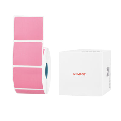 NIIMBOT - K Range - 50x40mm - Pink - 740 Labels