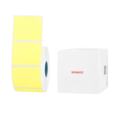 NIIMBOT - K Range - 50x40mm - Bright Yellow - 740 Labels