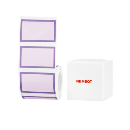 NB731 - NIIMBOT - T50*30MM - 230 LABELS - PURPLE BORDER