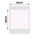 NB732 - NIIMBOT - B1 / B21 / B3S / B4 - 26X26MM - 260 UNICONE LABELS