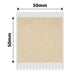 NB738 - NIIMBOT - B1 / B21 / B3S / B4 - 50X50MM - 145 KRAFT LABELS