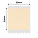 NB739 - NIIMBOT - B1 / B21 / B3S / B4 - 50X50MM - 145 KRAFT LABELS