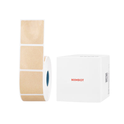 NB748 - NIIMBOT - K2 / K3 - 40X40MM - 740 KRAFT ROUND LABELS