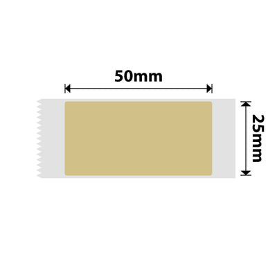 NB754 - NIIMBOT - D101 ONLY - 25X50MM - 125 KRAFT LABELS