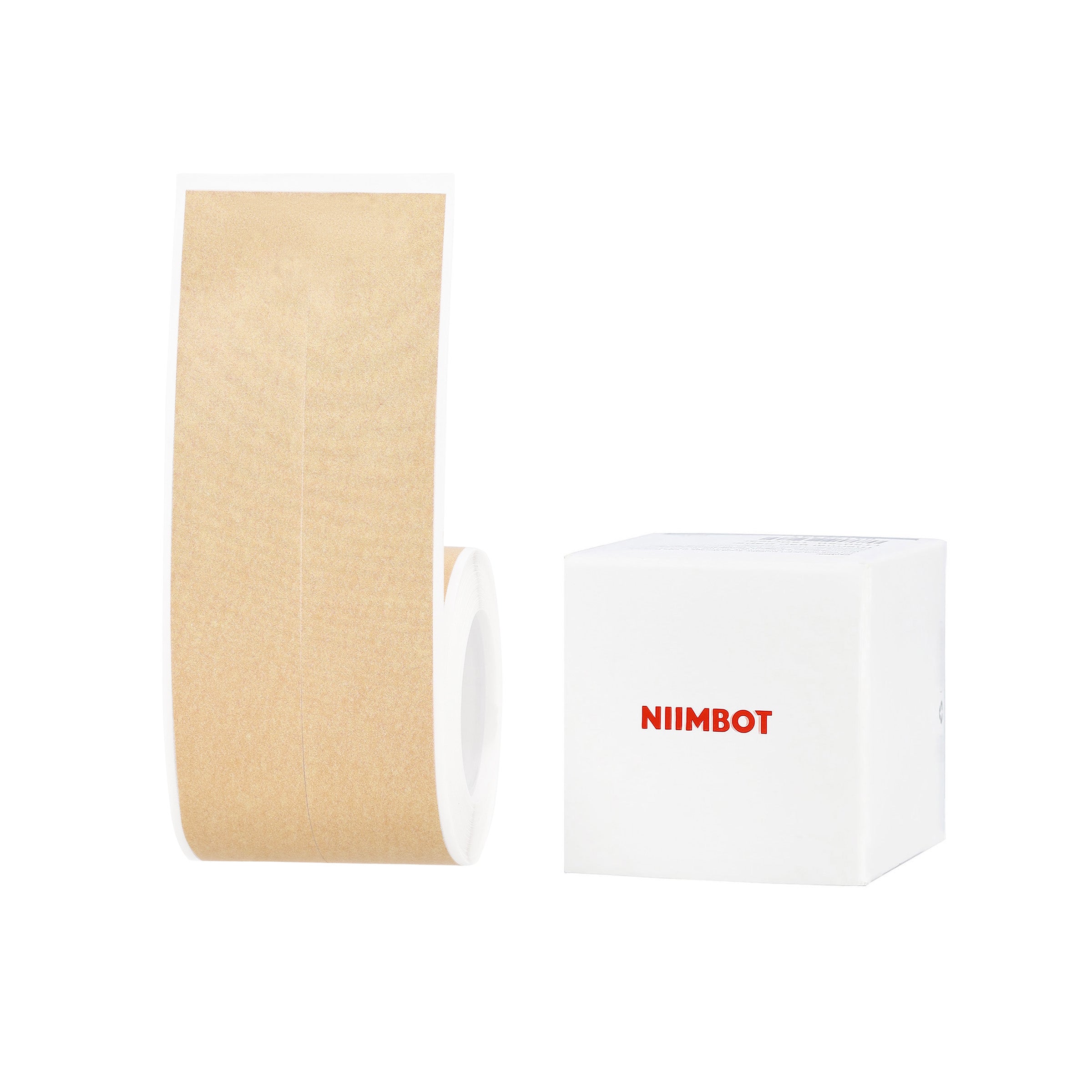 NB757 - NIIMBOT - B1 / B21 / B3S / B4 - 20X170MM / 2LINES - 90 KRAFT FILE LABELS