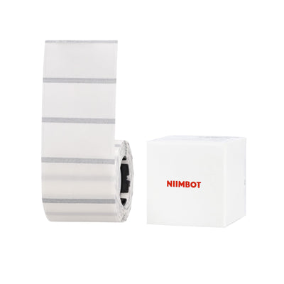 NB761 - Niimbot - M2 / M3 - 40x20mm - 325 Transparent Labels