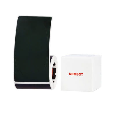 NB763 - NIIMBOT - M2 / M3 - 50X90MM - 85 BLACK OVAL LABELS