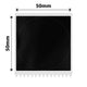 NB765 - NIIMBOT - M2 / M3 - 50X50MM - 150 BLACK ROUND LABELS