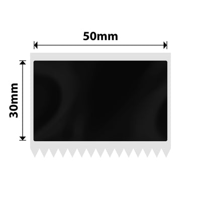 NB766 - NIIMBOT - M2 / M3 - 50X30MM - 240 BRIGHT BLACK LABELS