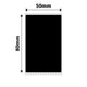 NB769 - NIIMBOT - M2 / M3 - 50X80MM - 90 MATTE BLACK LABELS