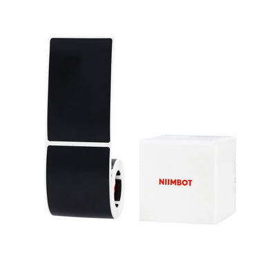 NB769 - NIIMBOT - M2 / M3 - 50X80MM - 90 MATTE BLACK LABELS