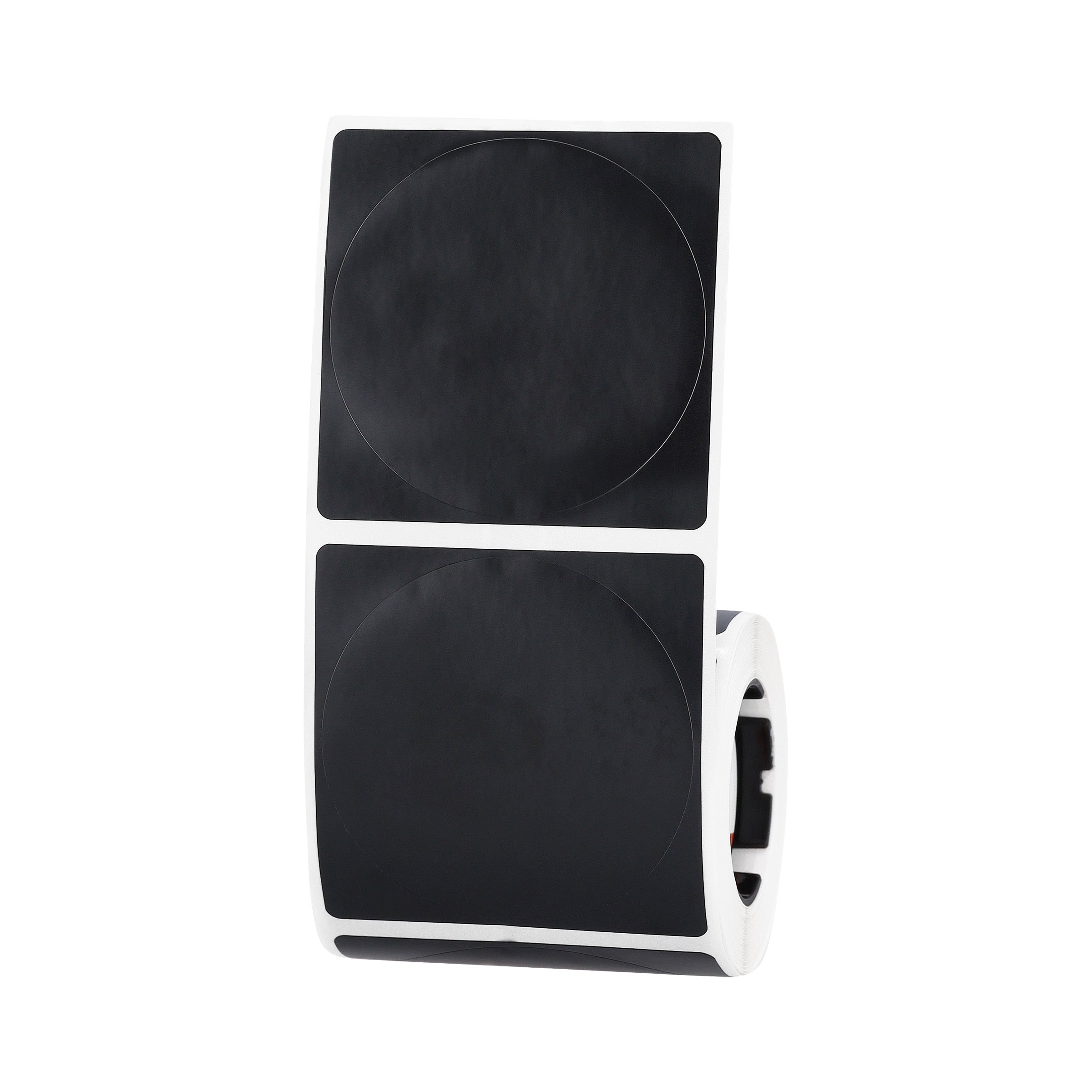 NB770 - NIIMBOT - M2 / M3 - 50X50MM - 140 MATTE BLACK ROUND LABELS