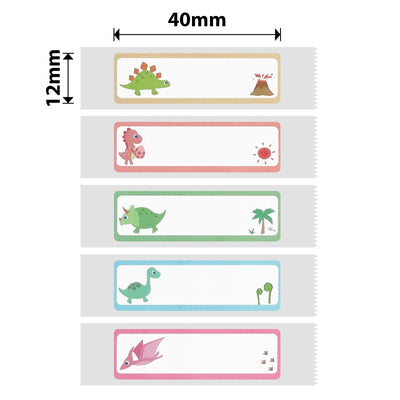 NIIMBOT - D Range - 12x40mm - Dinosaur Pattern - 155 Labels