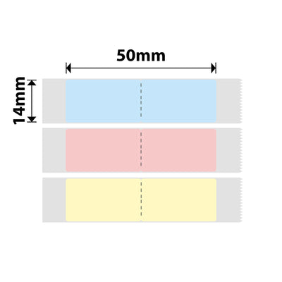 NIIMBOT - D Range - 14x50mm - Index A - 125 Labels