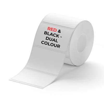 NIIMBOT - B Pro Range - 50x30mm - White - Dual Colour - Red & Black Text - 230 Labels
