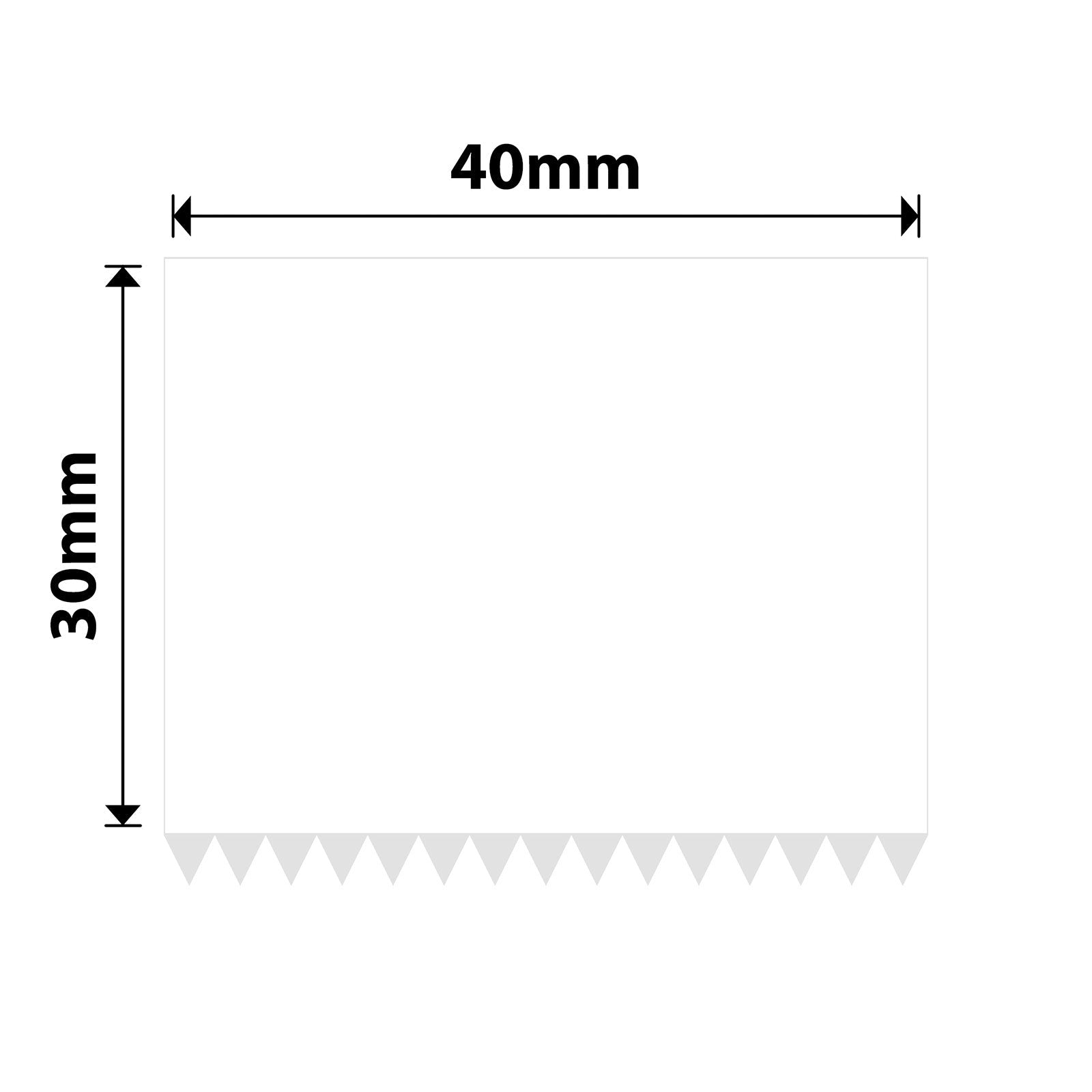 NIIMBOT - B Pro Range - 40x30mm - White - Greyscale - Photo Paper - 275 Labels