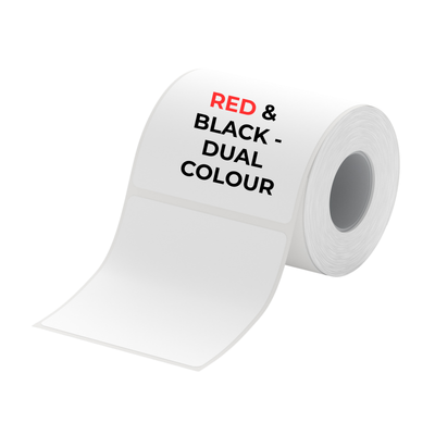 NIIMBOT - B Pro Range - 50x50mm - White - Dual Colour - Red & Black Text - 145 Labels