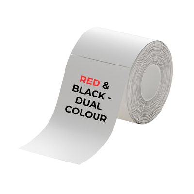 NIIMBOT - B Pro Range - 50x90mm - Dual Colour - Red & Black Text - 90 Labels