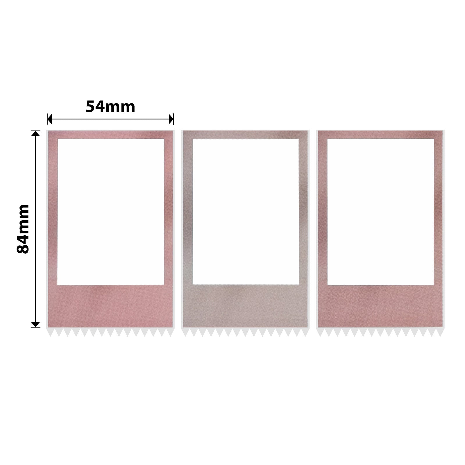 NIIMBOT - B Pro Range - 54x84mm - Greyscale Photo Paper Time - Memory - 95 Labels