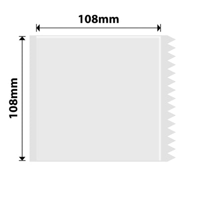 NIIMBOT - B4 Only - 108x108mm - Transparent - 70 Labels