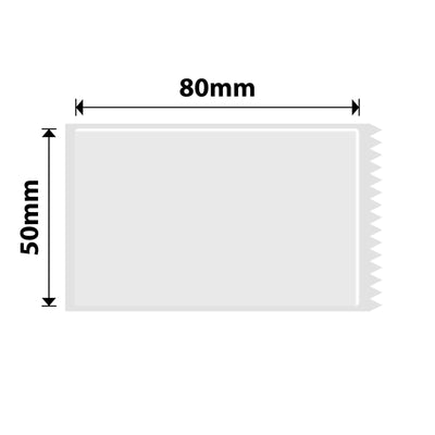 NIIMBOT - M Range - 50x80mm - Transparent - 90 Labels